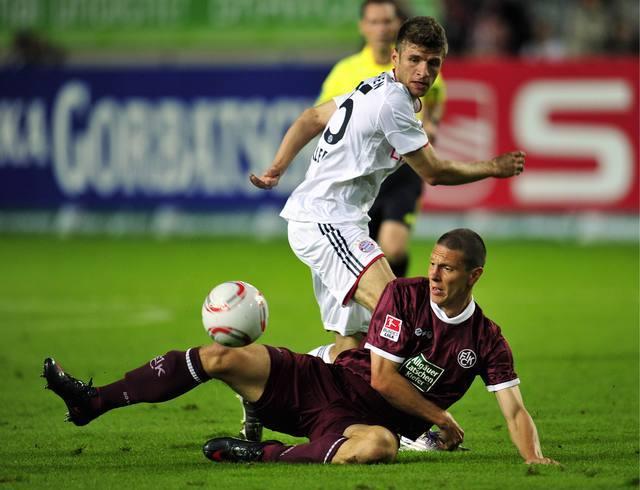 Footbal slide tackle